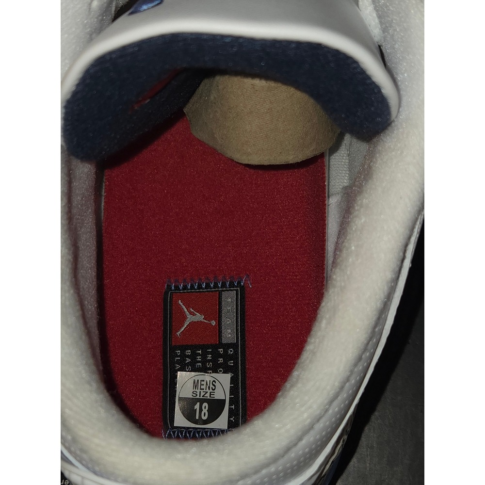 Air Jordan 3 Retro UNC Mens Size 18 Basketball Shoes White/Blue CT8532-104 - Picture 6 of 15